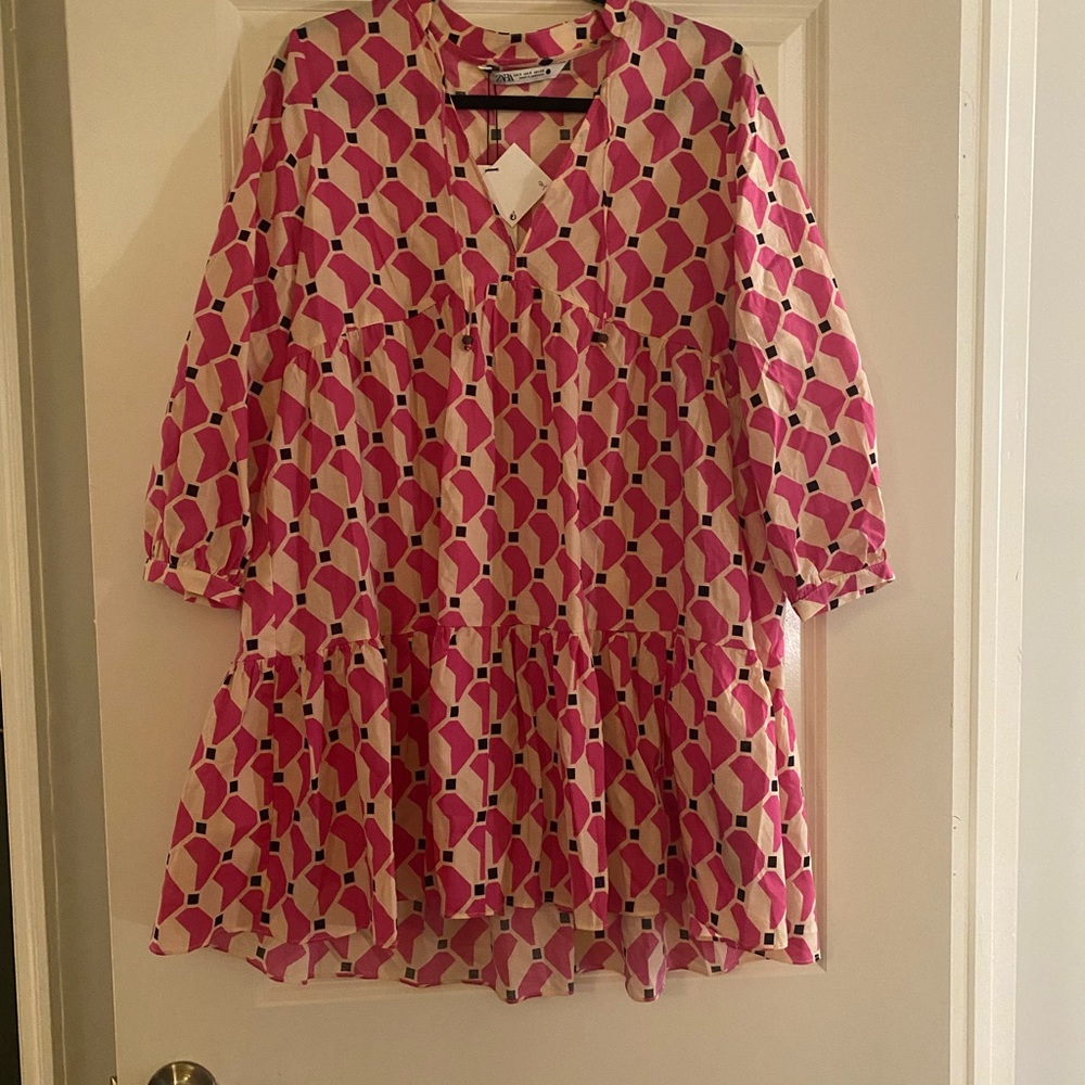 Printed Short Dress